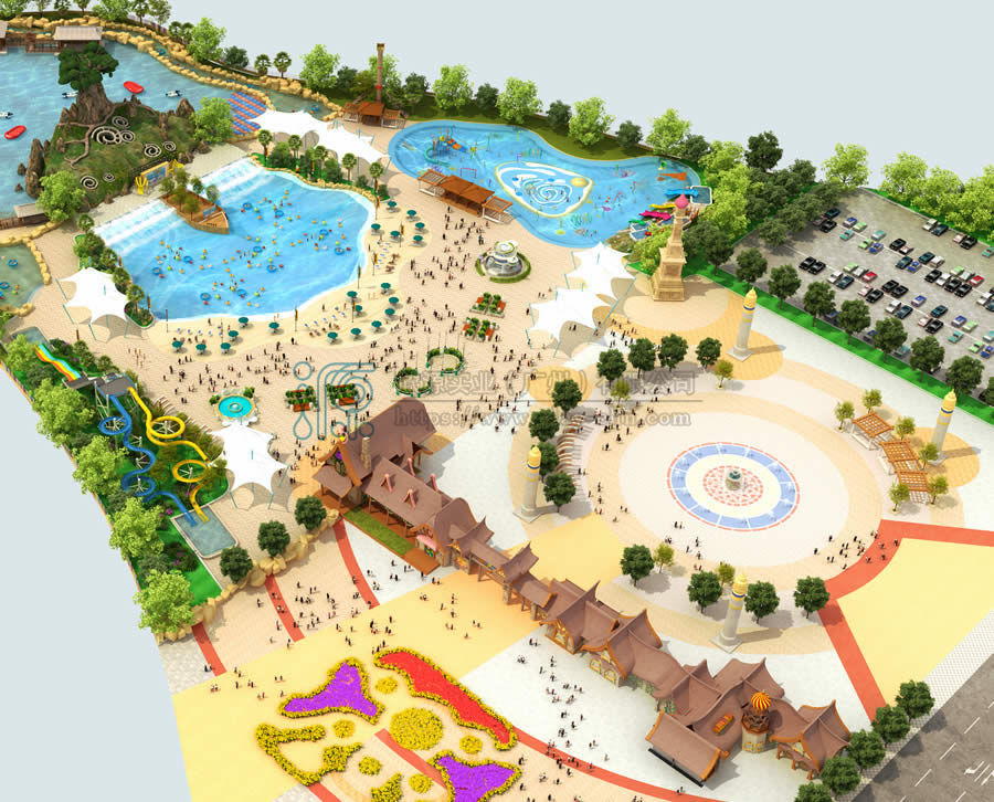 緬甸大型景區(qū)水上樂園設(shè)計方案