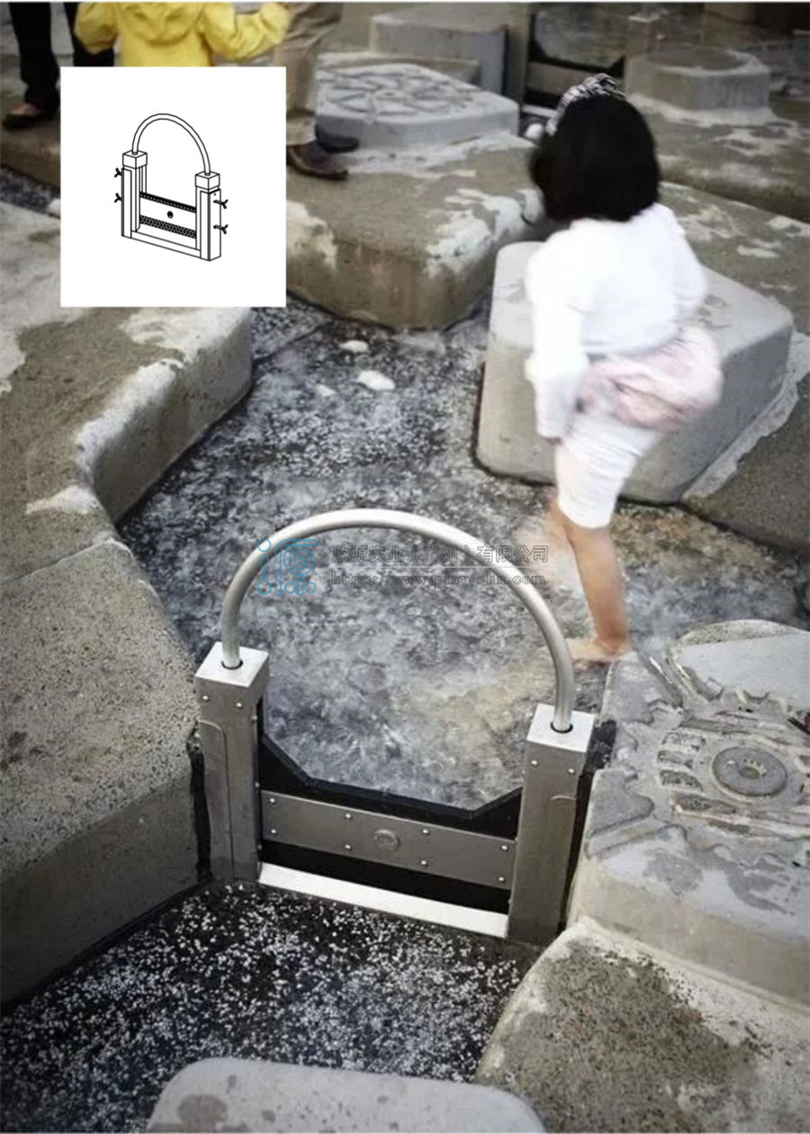 不銹鋼小型閥門玩水設備