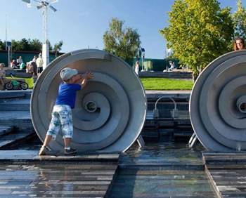 螺旋取水游樂設備