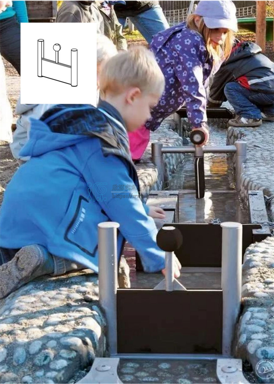 不銹鋼小型閥門玩水設備