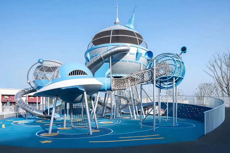 組合兒童爬網滑梯