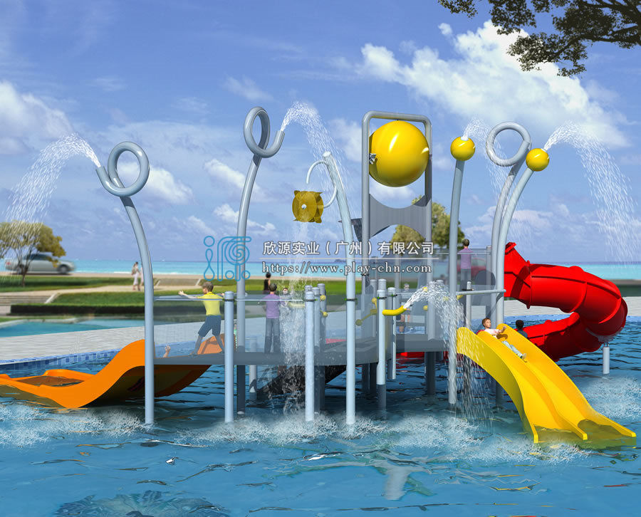 如何安全使用、管理水滑梯-1257