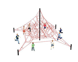 網繩攀爬游樂設備5