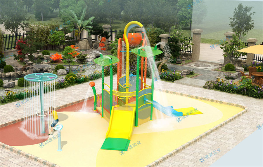 96平方室外水上樂園整體規劃方案