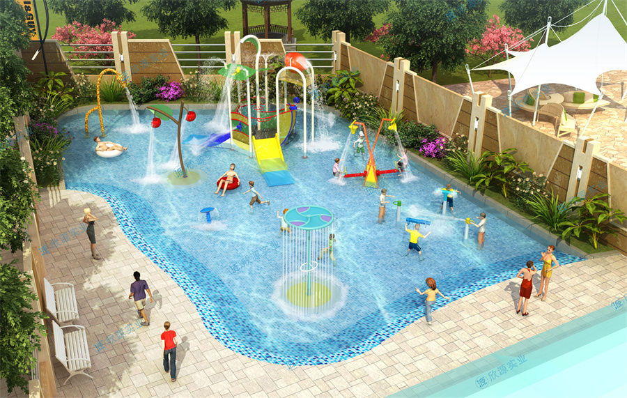 300平方室外水上樂園整體規劃方案