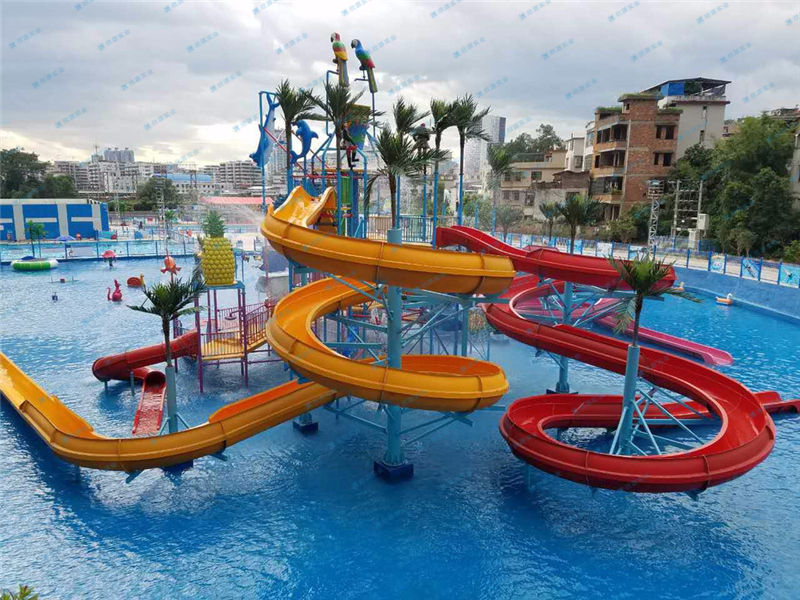 螺旋滑梯水屋水寨