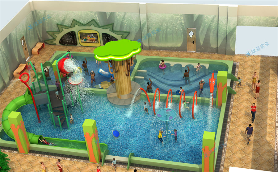 248平方室內水上樂園設備定制