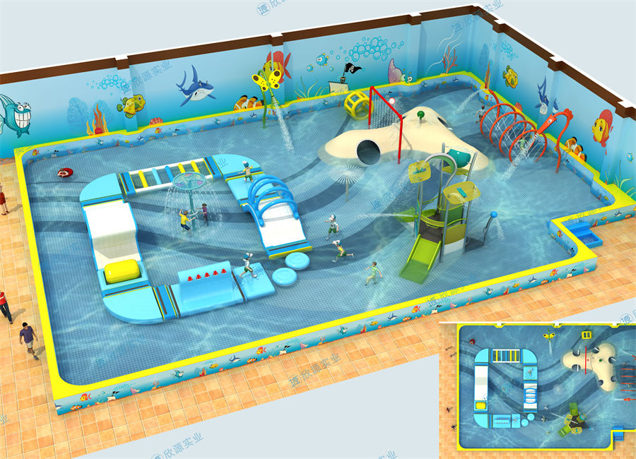 488平方室內(nèi)水上樂(lè)園設(shè)備方案