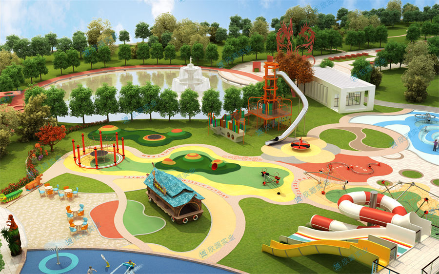 4000平方室外水上樂園整體規劃方案