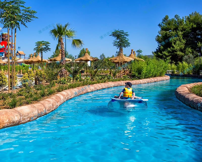 水上游樂場懶人河