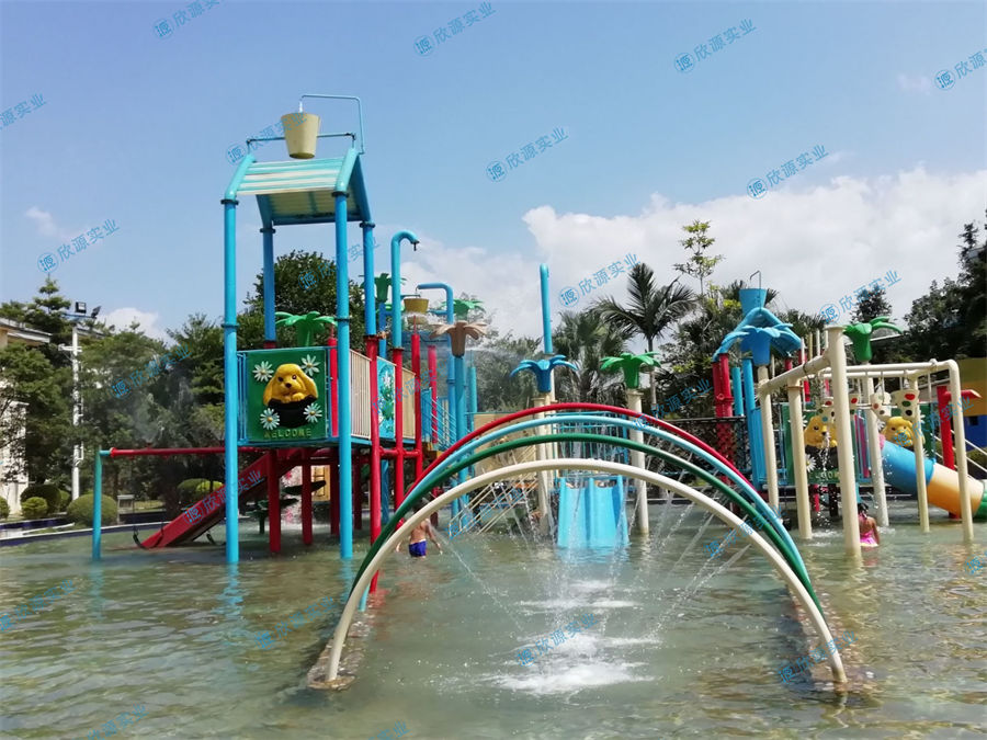 廣東韶關(guān)溫泉酒店水上樂園案例