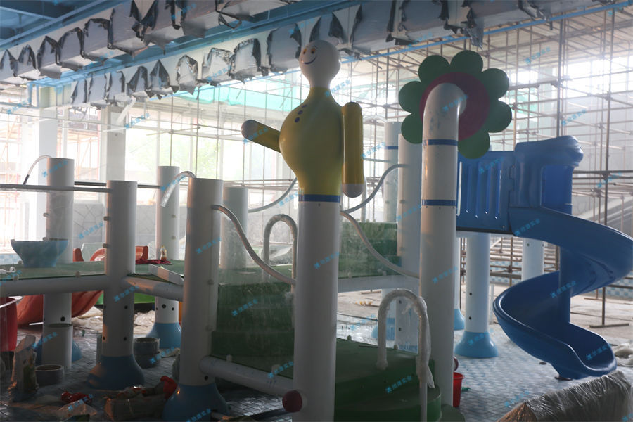 兒童水上滑梯屬于綜合型運動器械-7377