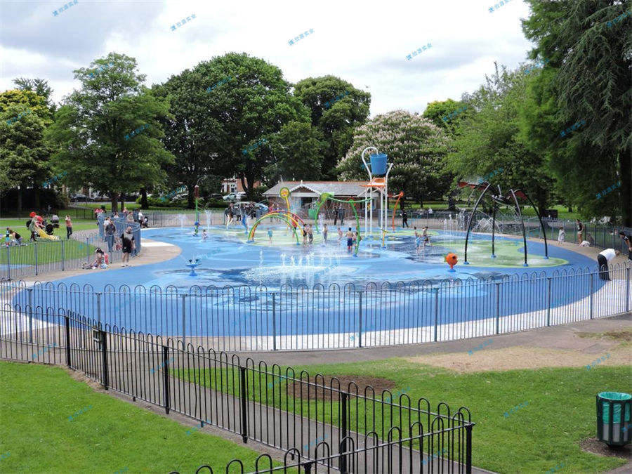 兒童室內(nèi)水上樂園按功能區(qū)分為四大部分-7887