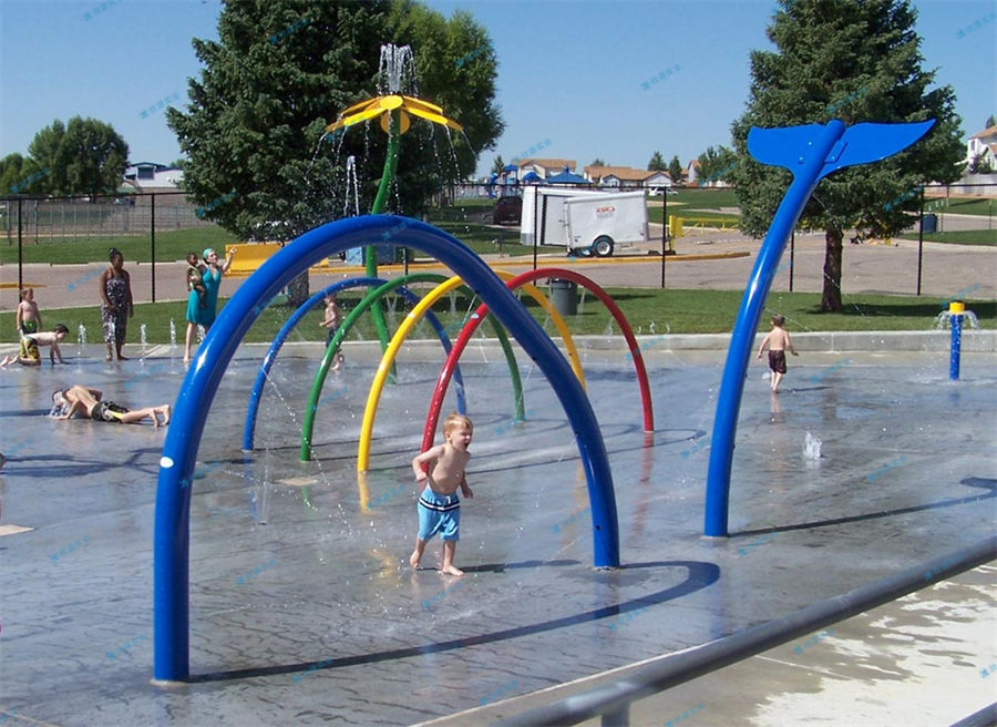 兒童戲水設施的結構組成